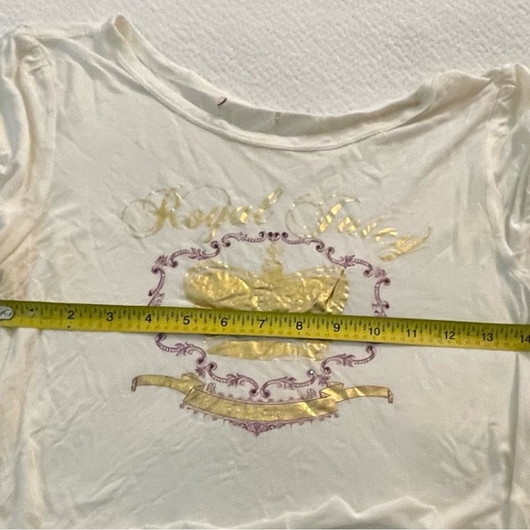 Y2K BUNDLE Crop Tops Juicy Graphic and blue Crop Tops women’s tops Small - Picture 3 of 11